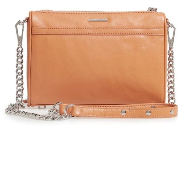 NWT REBECCA MINKOFF Mini M.A.C. Leather Crossbody Bag MSRP $195 - Picture 9 of 16